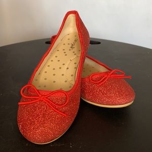 Cat and Jack red ruby Slip on flats 🥿